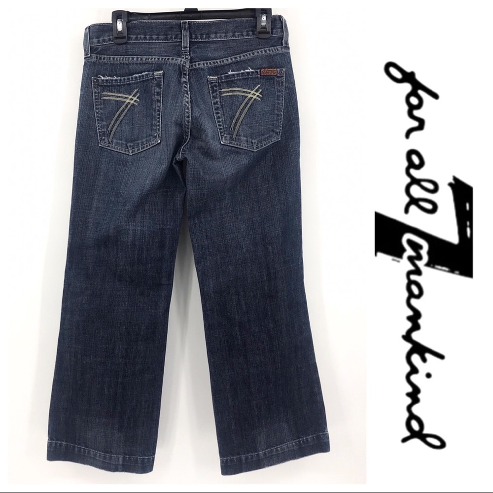 💕SALE💕7 for all Mankind Crop Premium Denim… - Picture 3 of 8